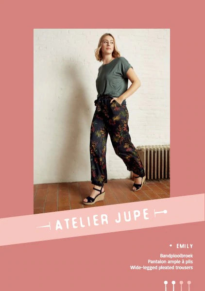 Atelier Jupe Patterns-Emily Trousers PDF Pattern