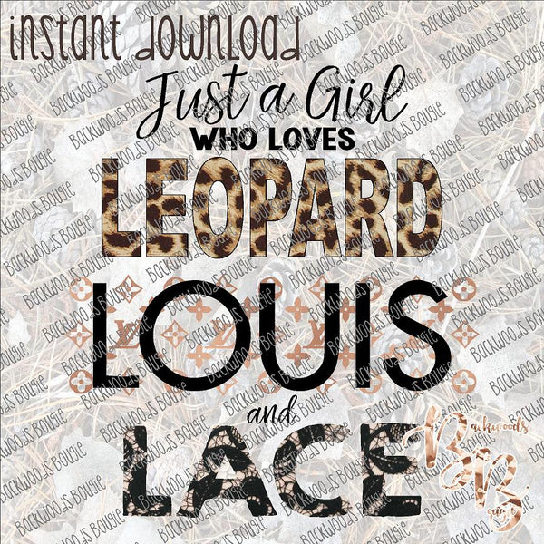 Louis & Leopard Digital File