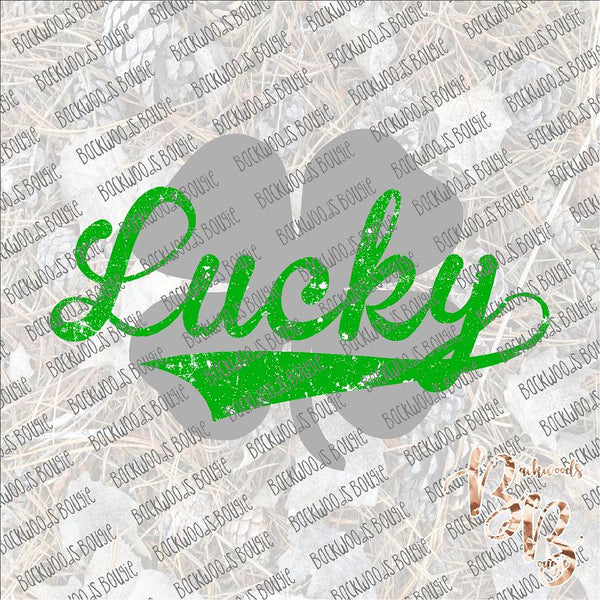 Lucky Clover SUBLIMATION Transfer READY to PRESS – Backwoods Bougie ...