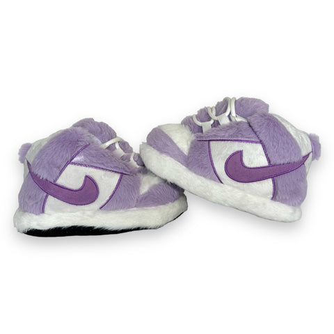 purple sneaker slippers