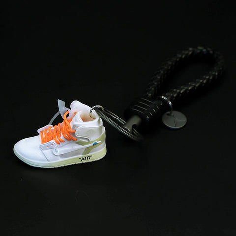 AJ1 x OW "AIR" 3D Sneaker Keychain