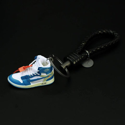 AJ1 x OW "AIR" 3D Sneaker Keychain