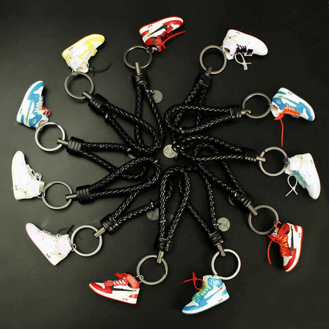 AJ1 x OW "AIR" 3D Sneaker Keychain