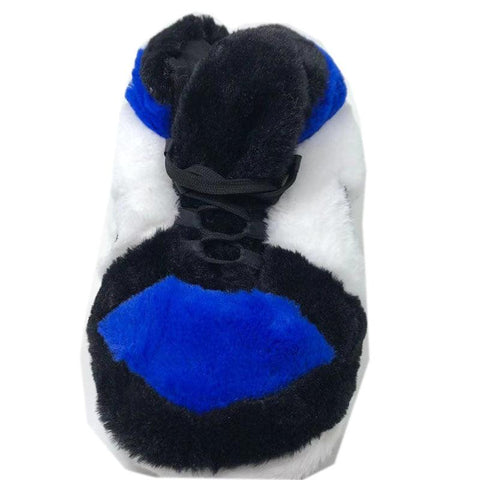 royal blue high sneaker slippers