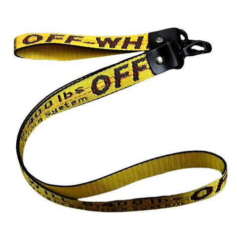 off white lanyard authentic