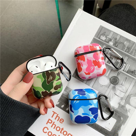 bape camo airpod case