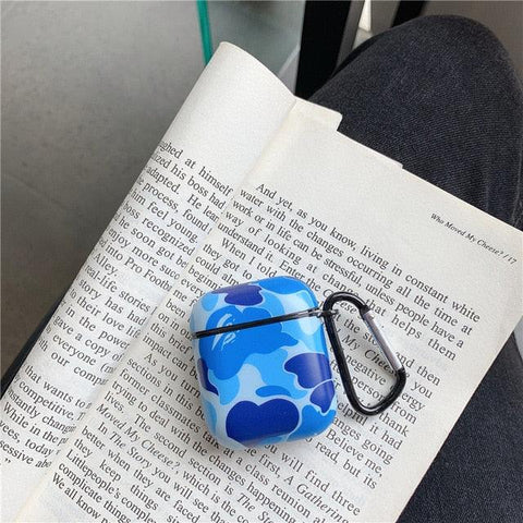 camo bape airpod case