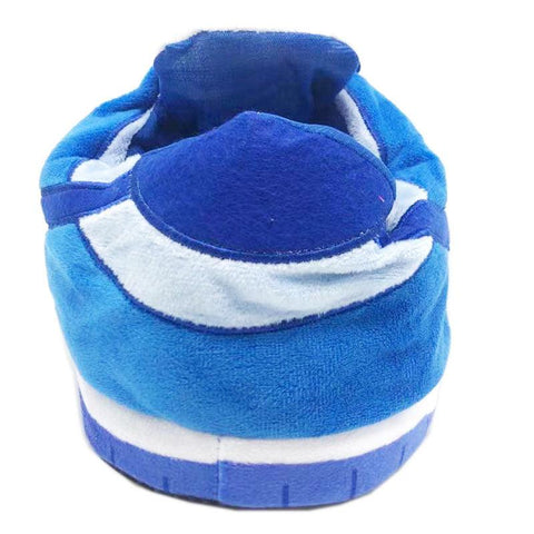 varsity blue sneaker slippers