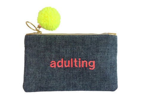 GAIA Text Pouches Adulting