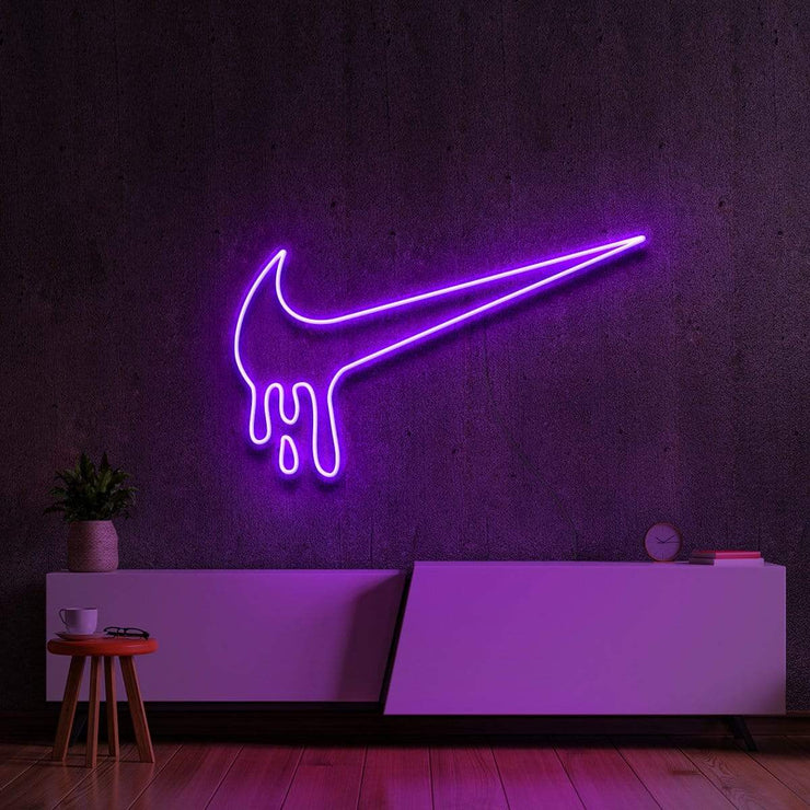 neon nike sign