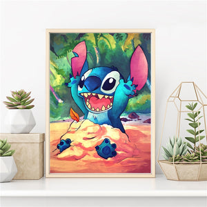 Lilo And Stitch Motivational Wall Art Canvas Nordic Posters