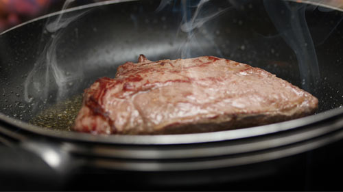 How to sear a steak