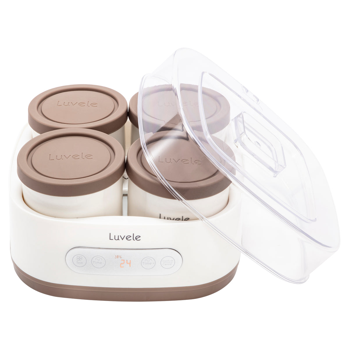 LUVELE FRESH VACUUM FOOD CONTAINER SET THREE PIECE SET 450ML - Luvele US