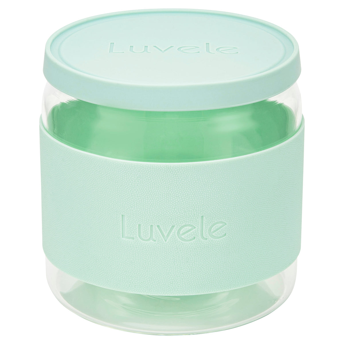 Luvele Vacuum Seal Containers Glass Meal Prep Container Set 1.3L