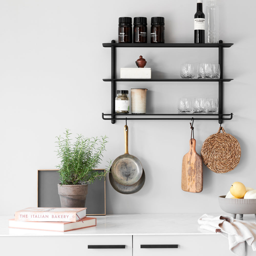 Nivo shelf rail white – Gejst Design