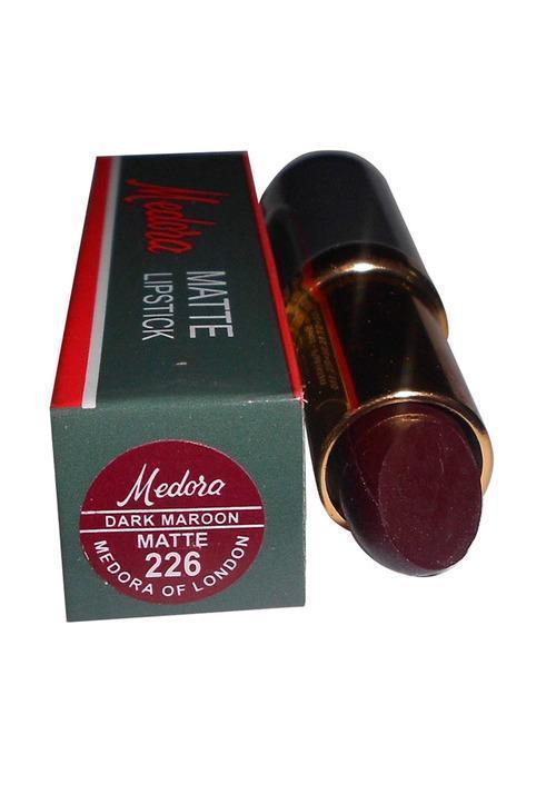 Medora Lipstick Matte Dark Maroon 226