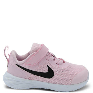 pink nike velcro shoes