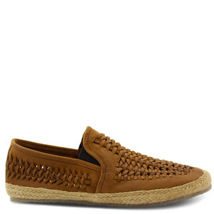 mens weave slip on shoes