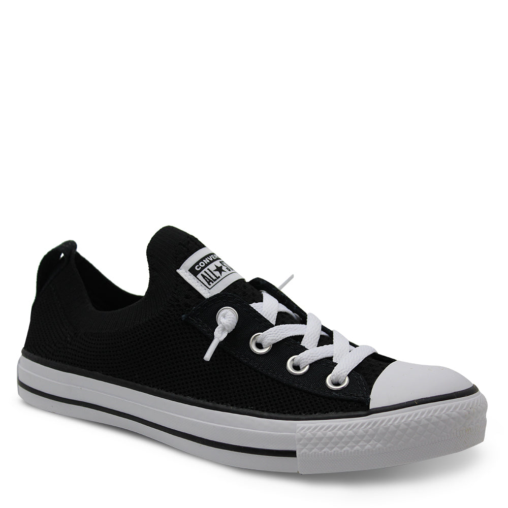 womens converse shoreline black