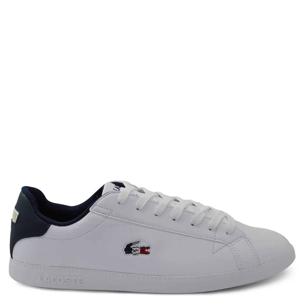 lacoste white men's sneakers