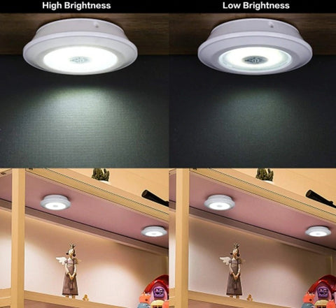 Multi-mode lighting option for remote controlled light pops