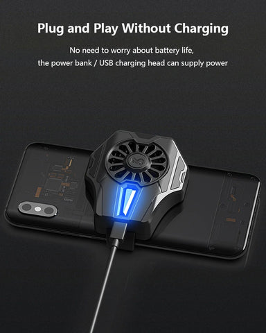 USB Charging for mobile cooling fan