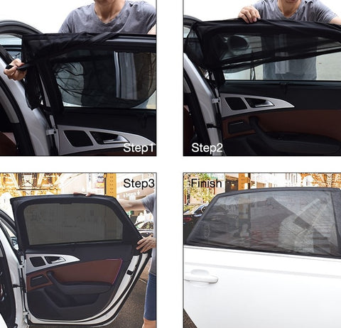 Smart Mesh Window Sun Shield Protection