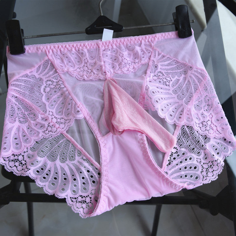 Pink Cuckold Sissy Pouch Panties Cuck