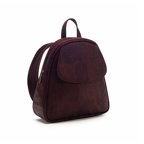 2 in 1 Cork Backpack brown