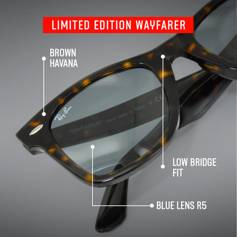 Limited Edition Ray-Ban Havana Wayfarer with Details