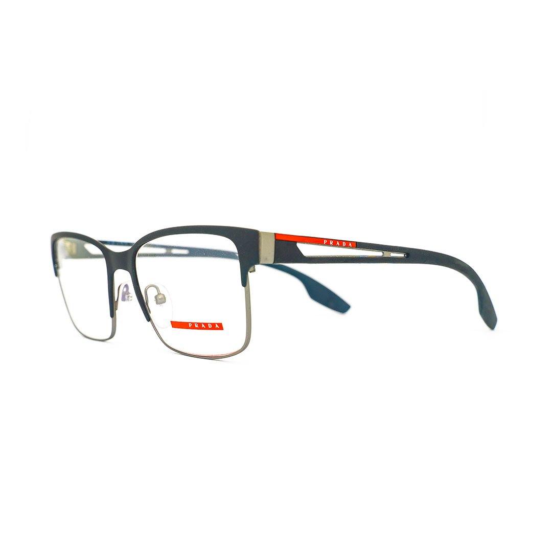 Prada Sport Unisex Black Metal Rectangle Eyeglasses VPS55I/6BJ/1O1 – Vision  Express
