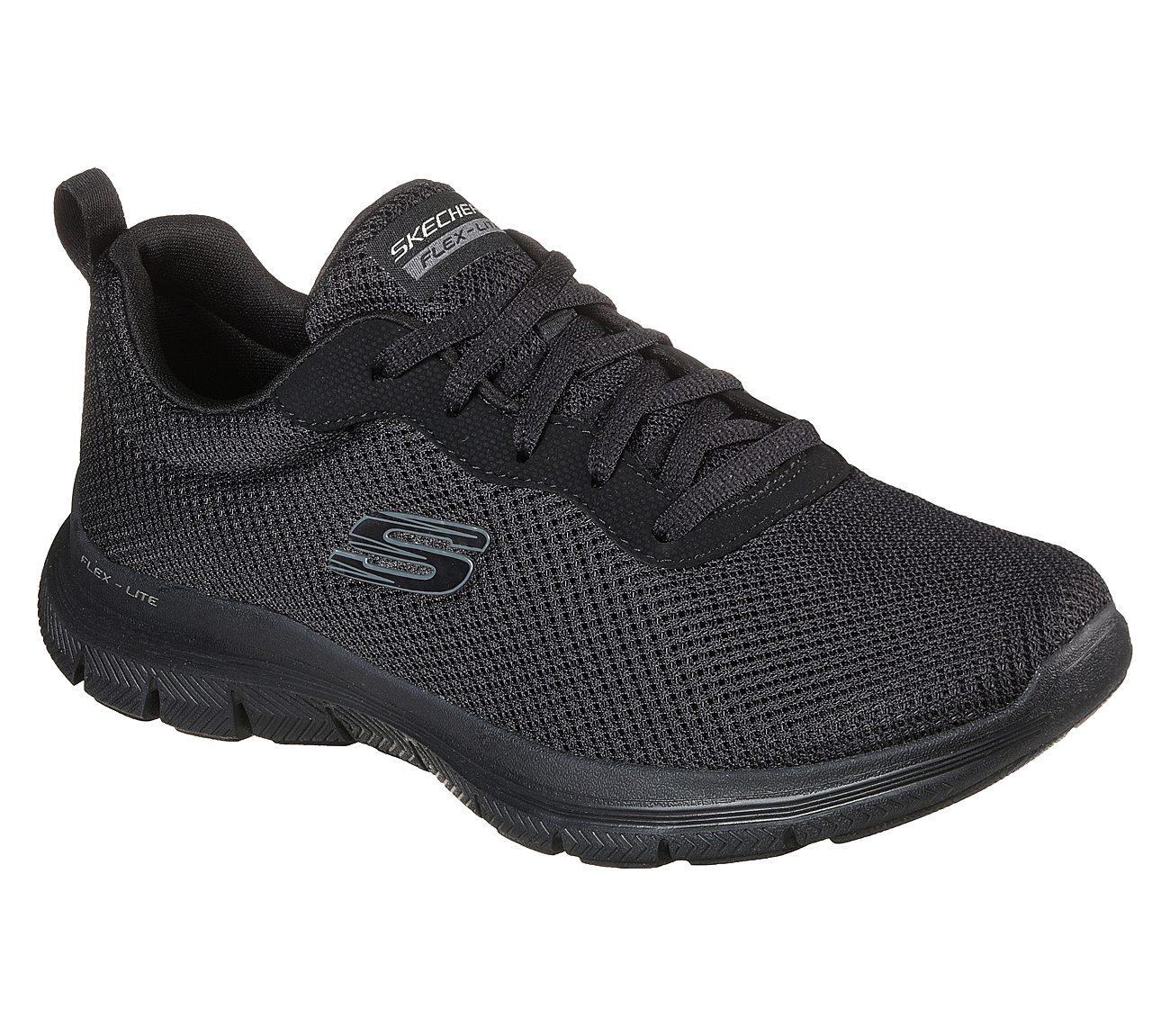 Womens Wide Fit Skechers Flex Appeal 4.0 - 149303 Walking Trainers ...