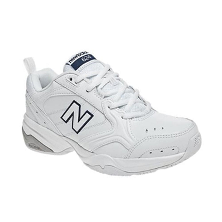 new balance white trainers