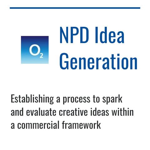 O2 NPD idea generation workshops case study by Dynamic Reasoning