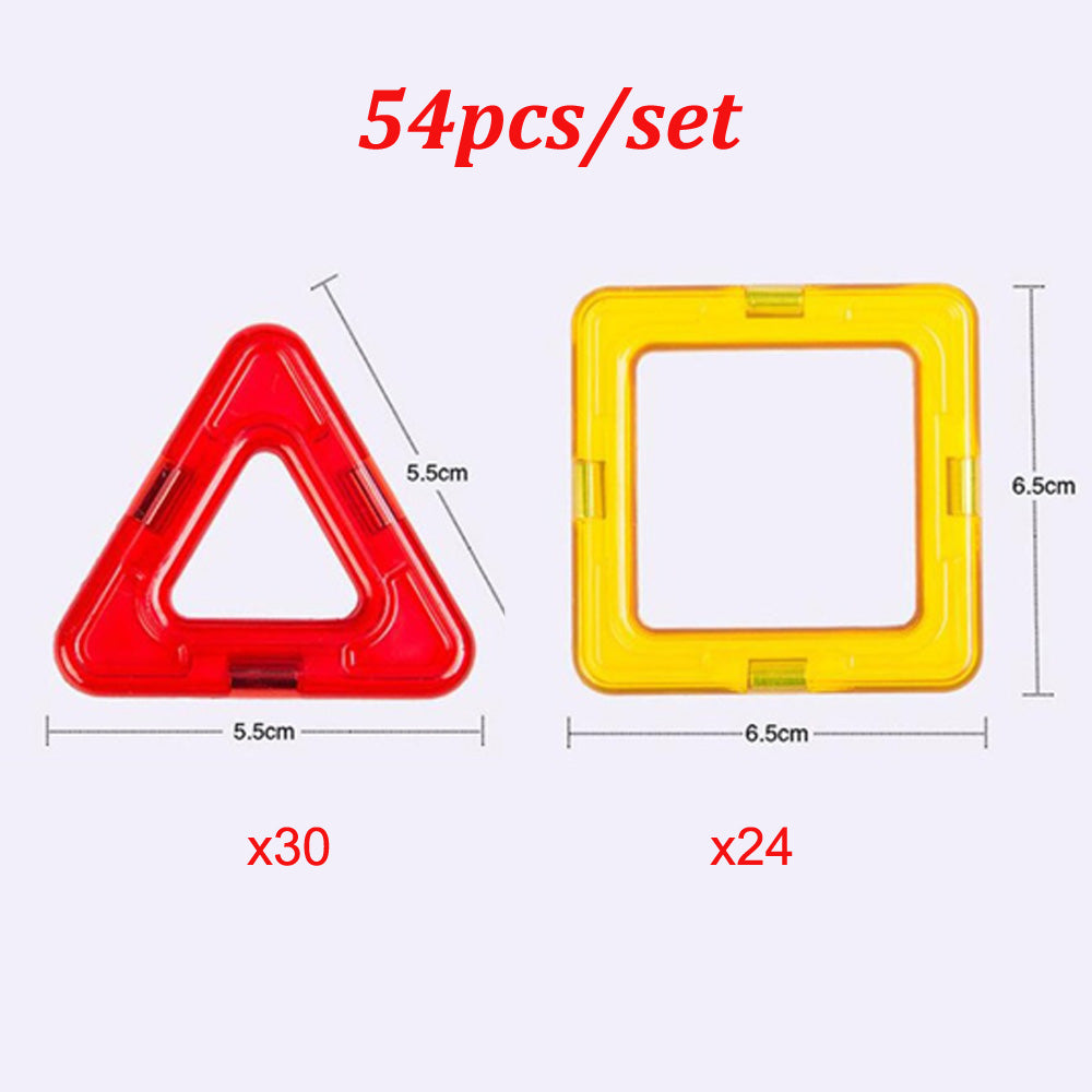 magnetic triangle square toys