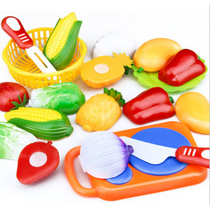 plastic food for play kitchen