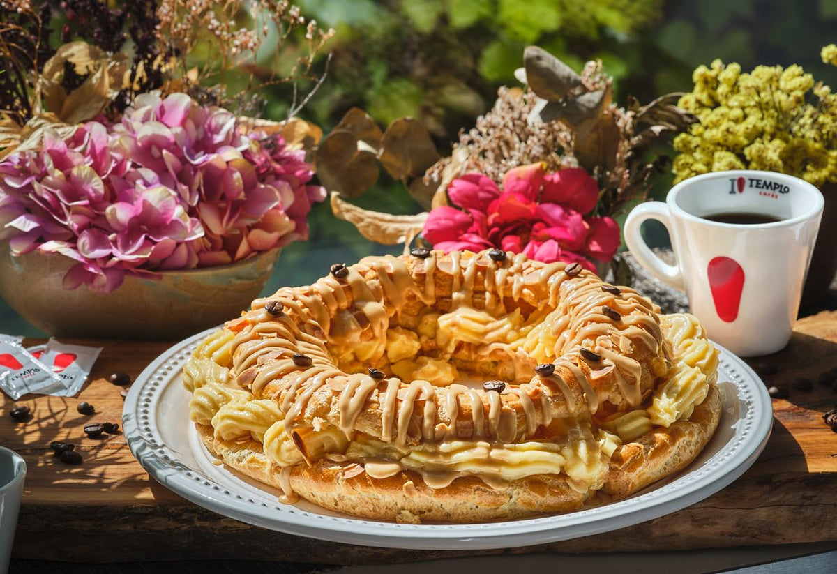 Tarta Paris Brest con café – Tienda Templo Cafés