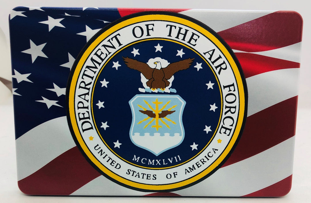 American Flag Color Waving /U.S. Air Force – HMC BILLET