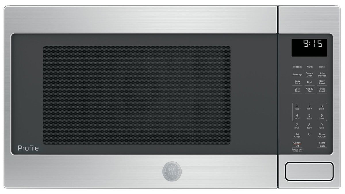 Horno de microondas con grill GE Profile modelo PEB110SFSS