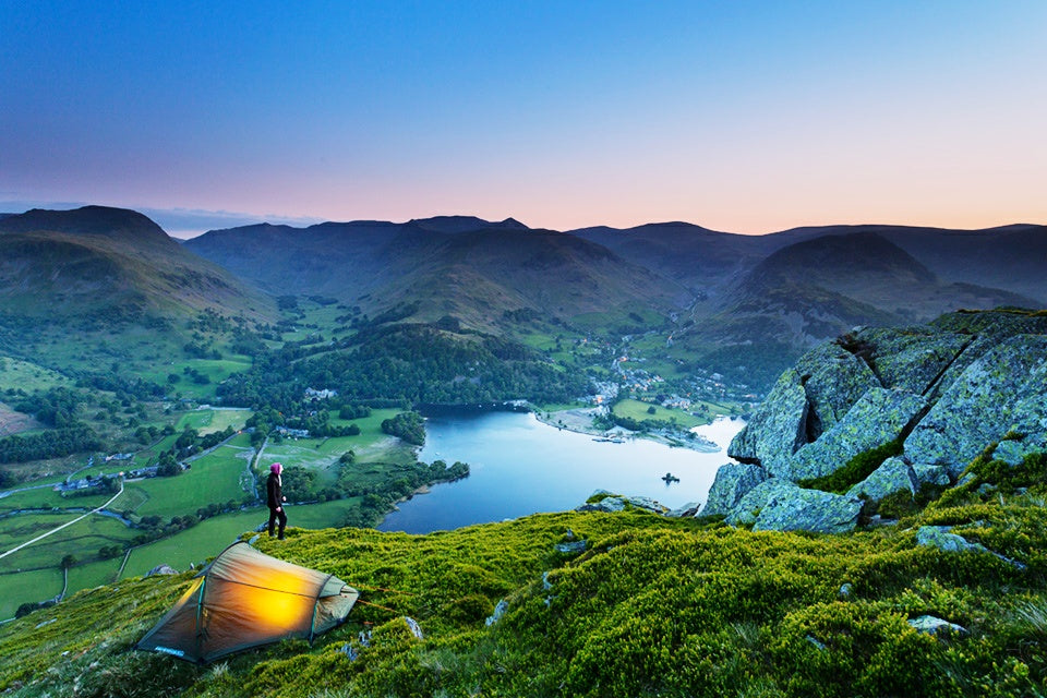 Lake District Wild Camping Example