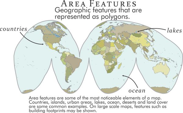 Example of a small-scale map.