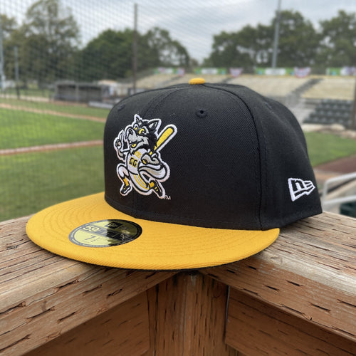 New Era Salt Lake Bees On Field Road 59Fifty Fitted Hat