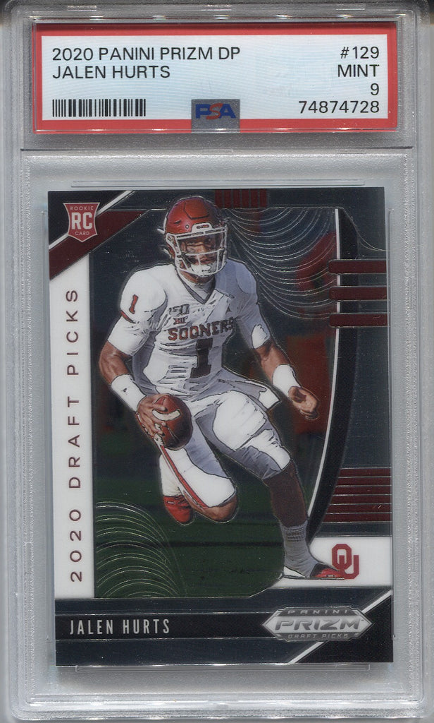 Jalen Hurts 2020 Panini Contenders Rookie of the Year Series Mint Card