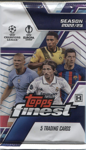 2022-23 Topps Finest UEFA Club Competitions Soccer Hobby