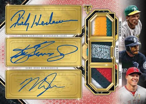 2021 Topps Triple Threads Hobby Baseball, Box – RbiCru7 Collectibles