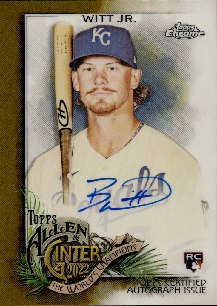 Bobby Witt Jr auto bowman topps 安心の通販 exprealty.ca