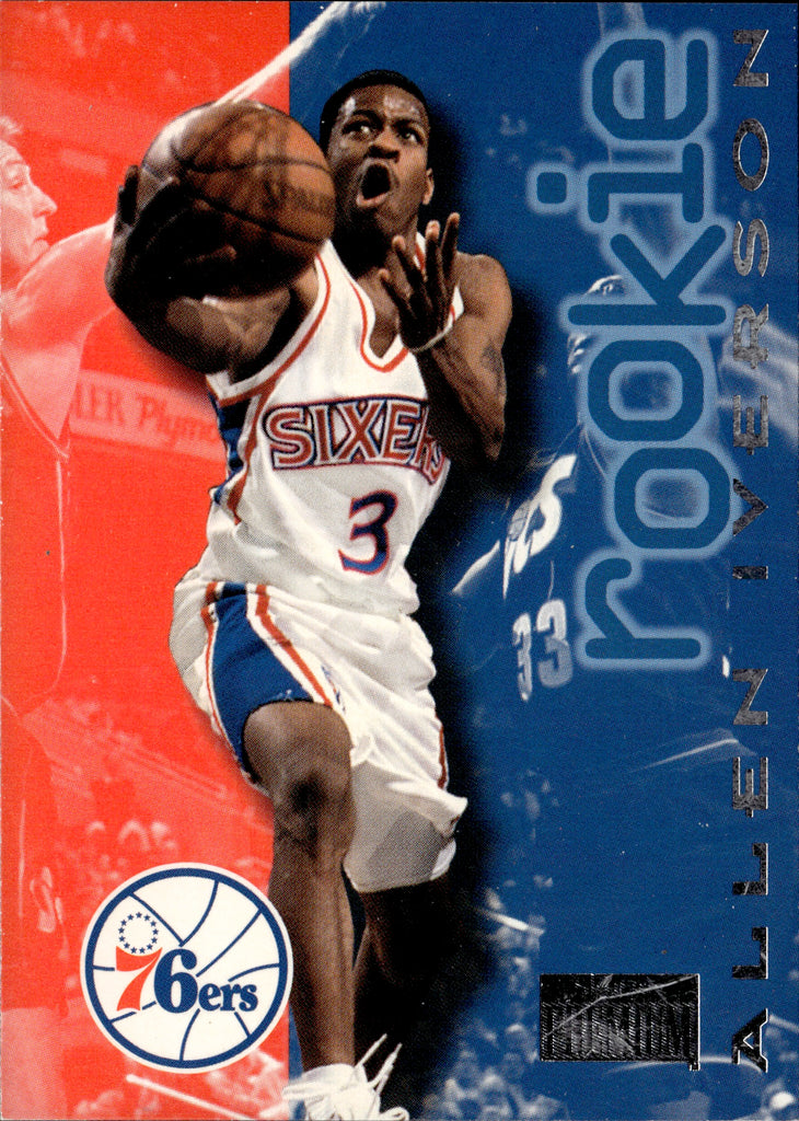 allen iverson 76ers rookie