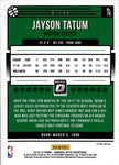 2018-19 Jayson Tatum Donruss Optic BLUE 06/49 #76 Boston Celtics