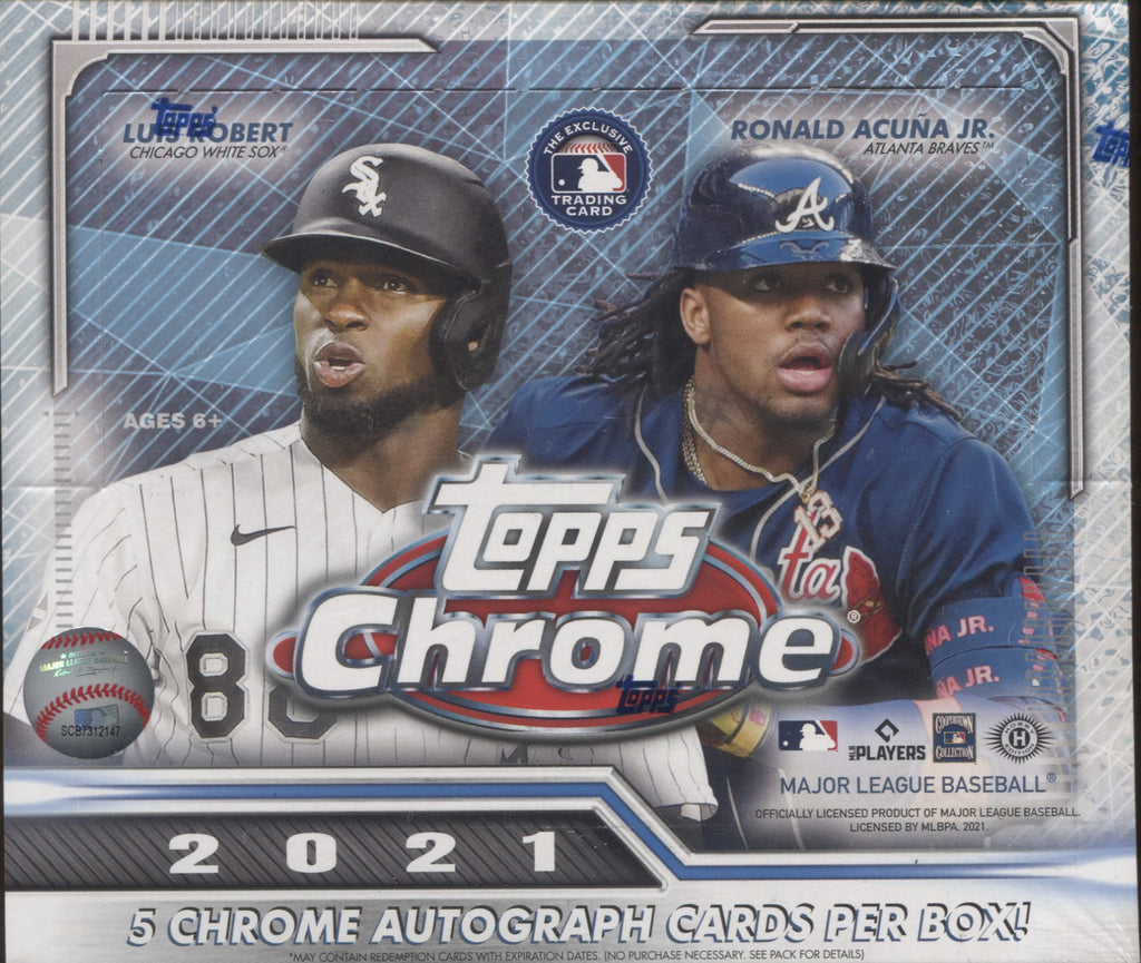 2021 Topps Chrome Jumbo HTA Baseball, Box – RbiCru7 Collectibles