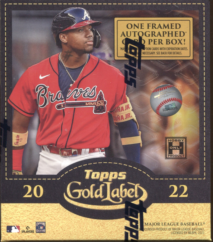 2022 Topps Gold Label Baseball Hobby, Box – RbiCru7 Collectibles